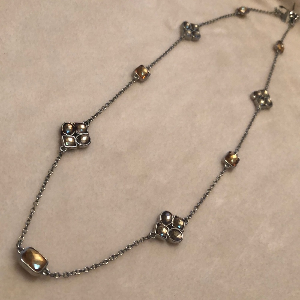 White House Black Market Long Necklace